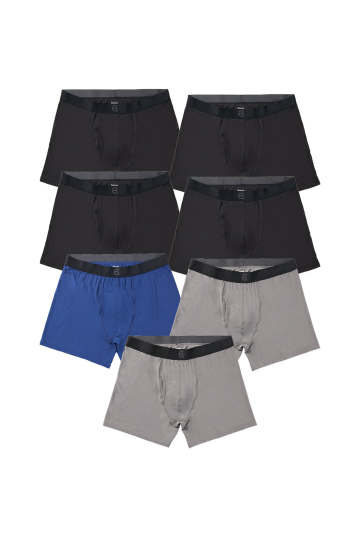 7-Pack Men's Mesh Modal All-Day 2nd Skin Boxer Brief