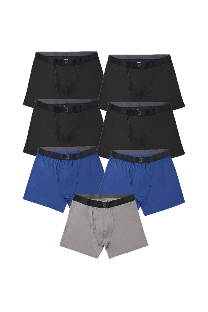 7-Pack Men's Mesh Modal All-Day 2nd Skin Boxer Brief