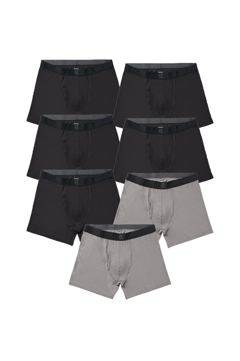 7-Pack Men's Mesh Modal All-Day 2nd Skin Boxer Brief