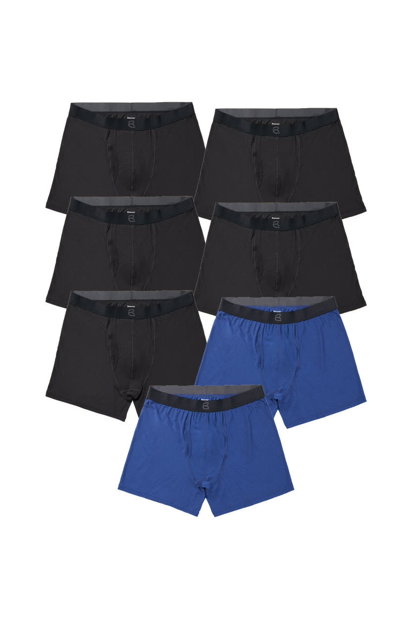 7-Pack Men's Mesh Modal All-Day 2nd Skin Boxer Brief