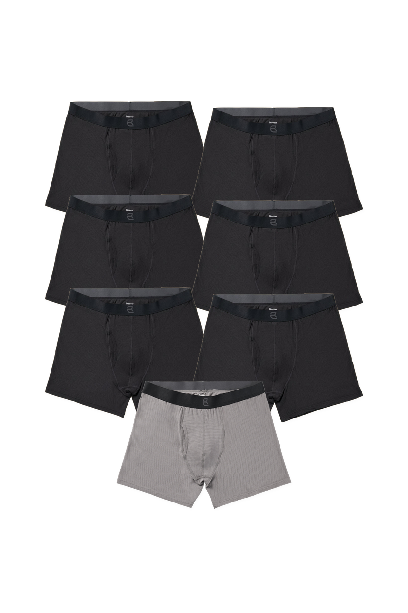 7-Pack Men's Mesh Modal All-Day 2nd Skin Boxer Brief