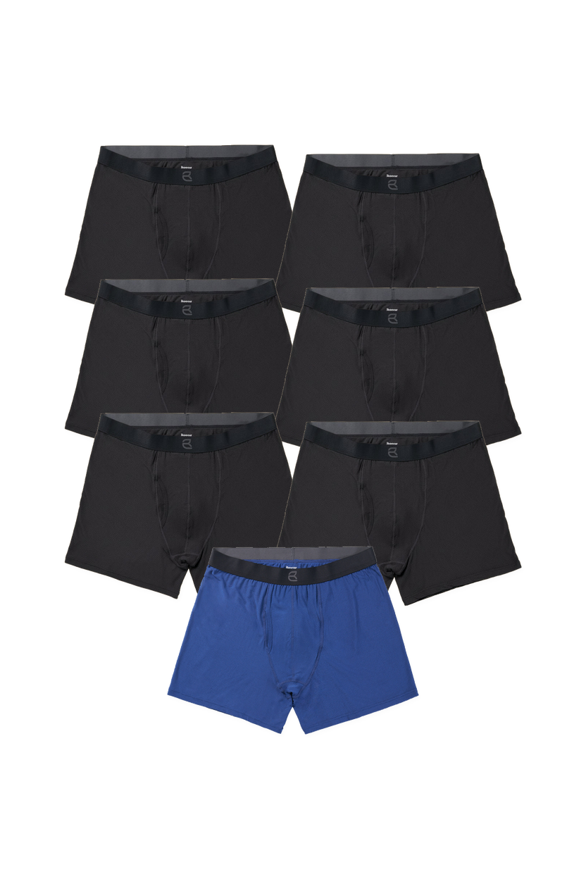 7-Pack Men's Mesh Modal All-Day 2nd Skin Boxer Brief
