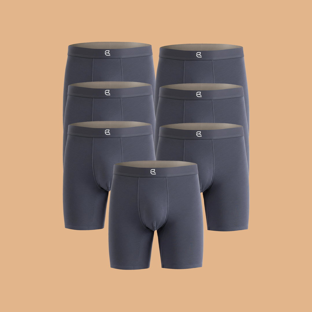 7-Pack Men's Modal Performance Long Boxer Brief