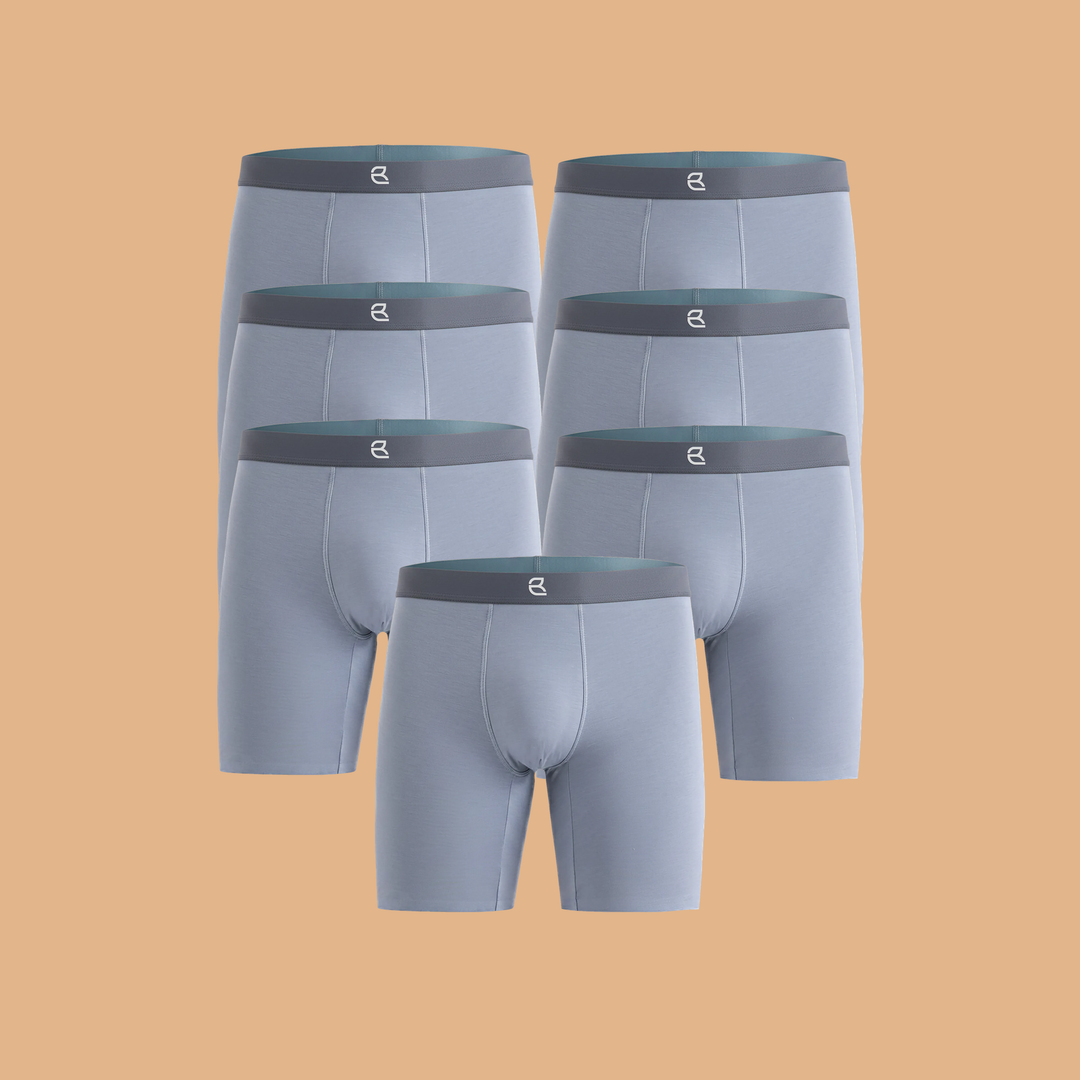 7-Pack Men's Modal Performance Long Boxer Brief