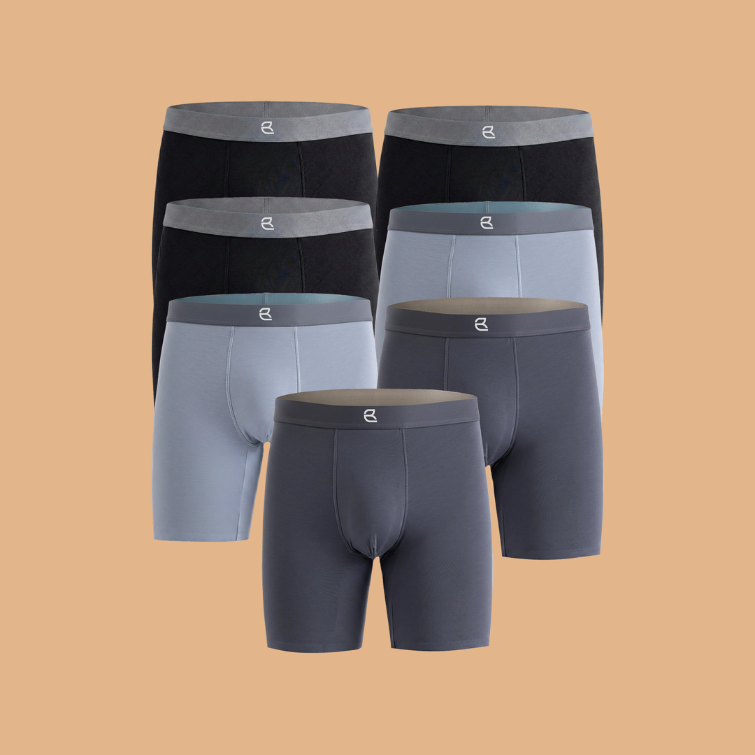 7-Pack Men's Modal Performance Long Boxer Brief