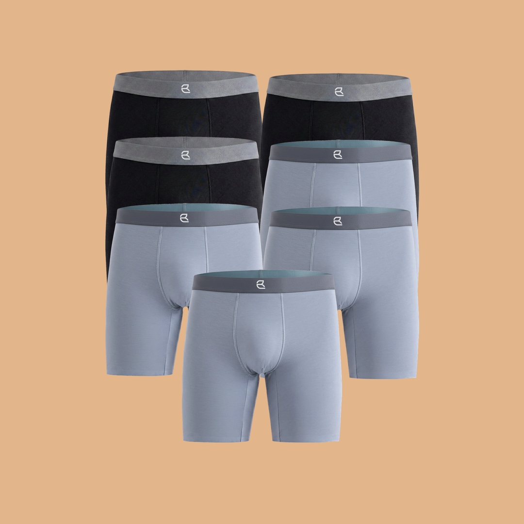 7-Pack Men's Modal Performance Long Boxer Brief
