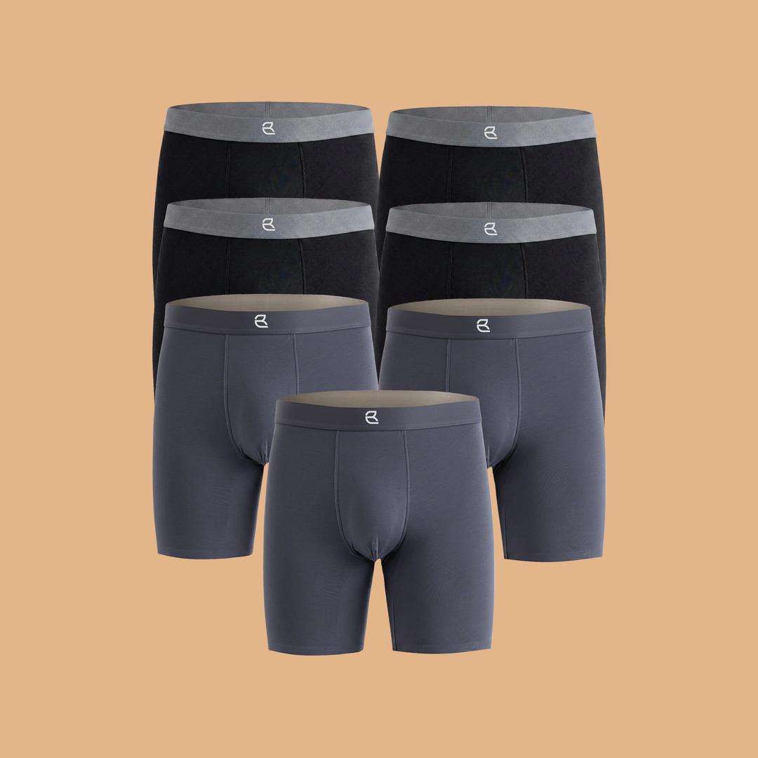 7-Pack Men's Modal Performance Long Boxer Brief