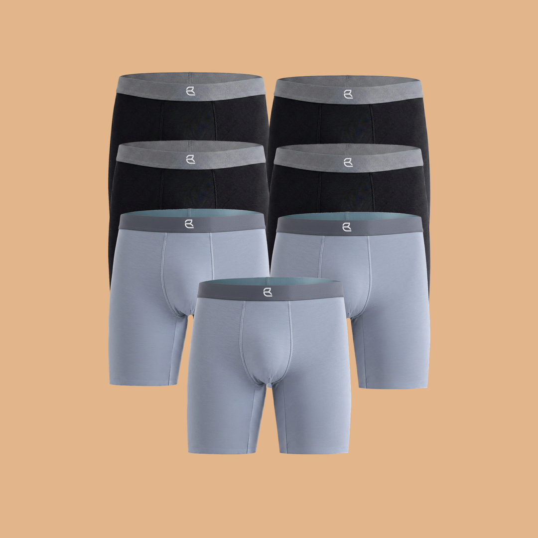 7-Pack Men's Modal Performance Long Boxer Brief