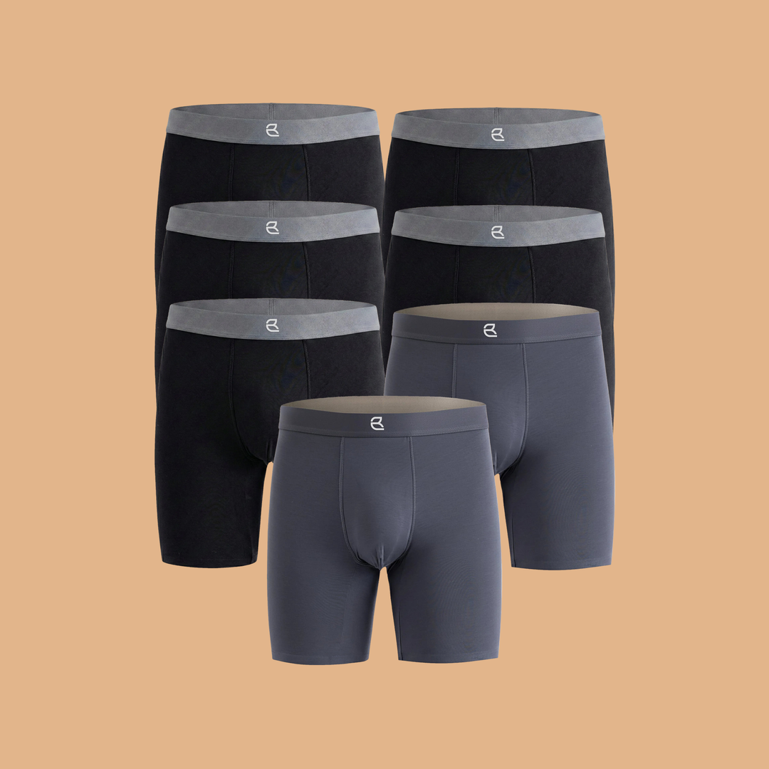7-Pack Men's Modal Performance Long Boxer Brief