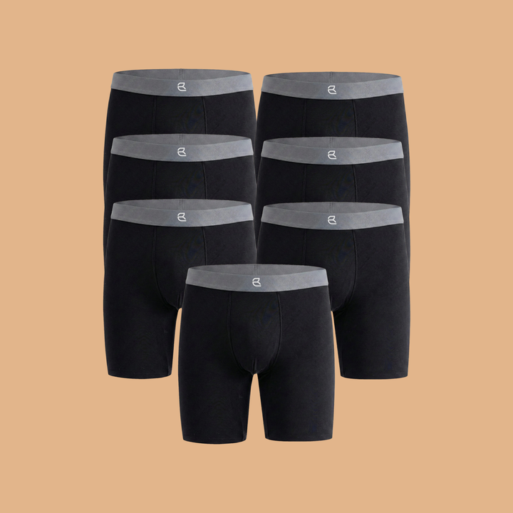 7-Pack Men's Modal Performance Long Boxer Brief