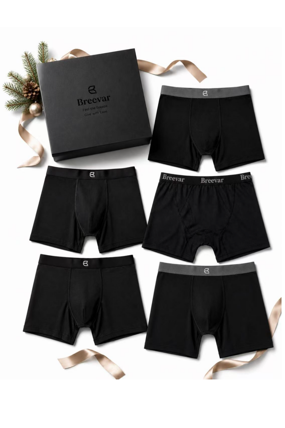 The Essential 5 Boxer Brief Gift Box