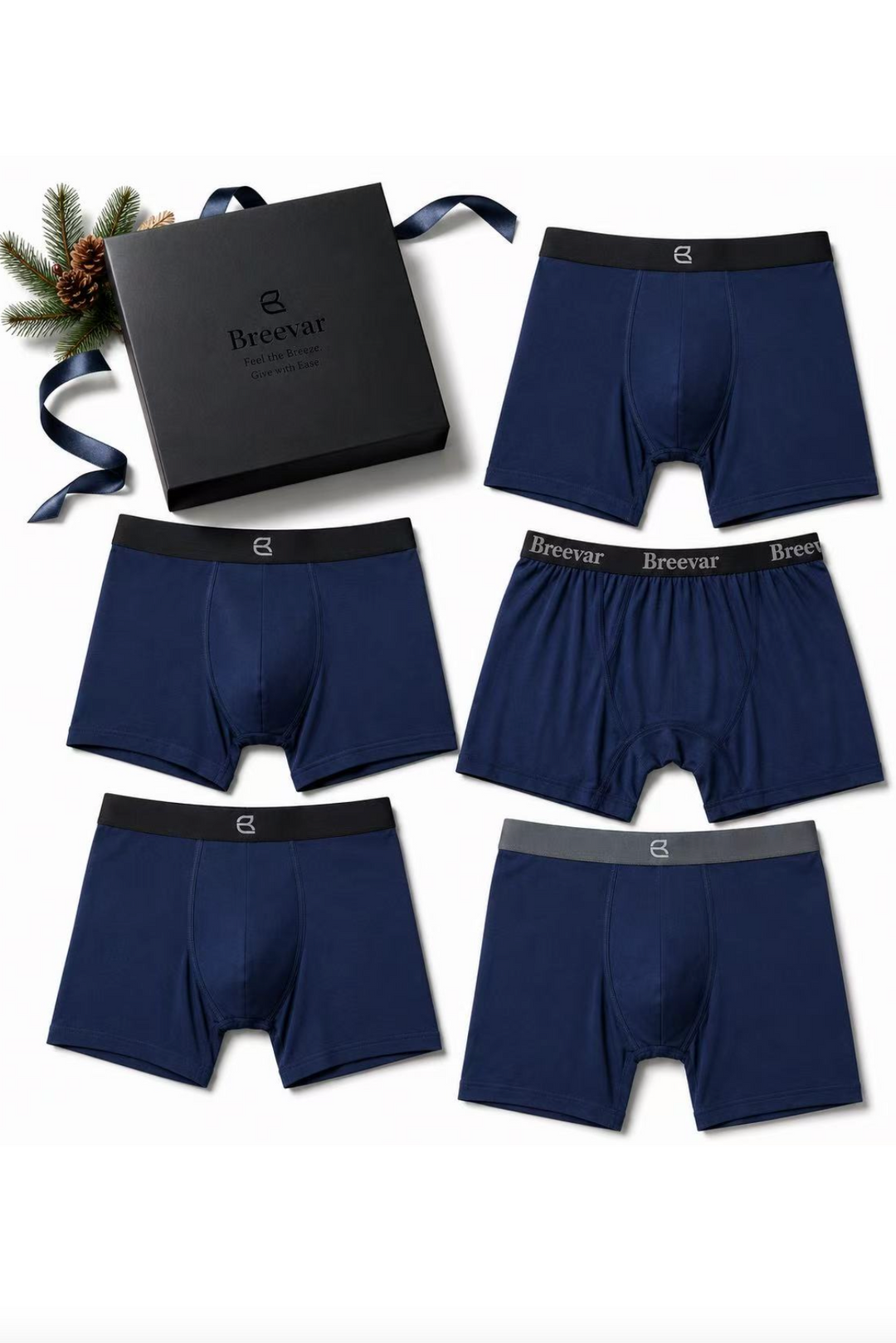 The Essential 5 Boxer Brief Gift Box