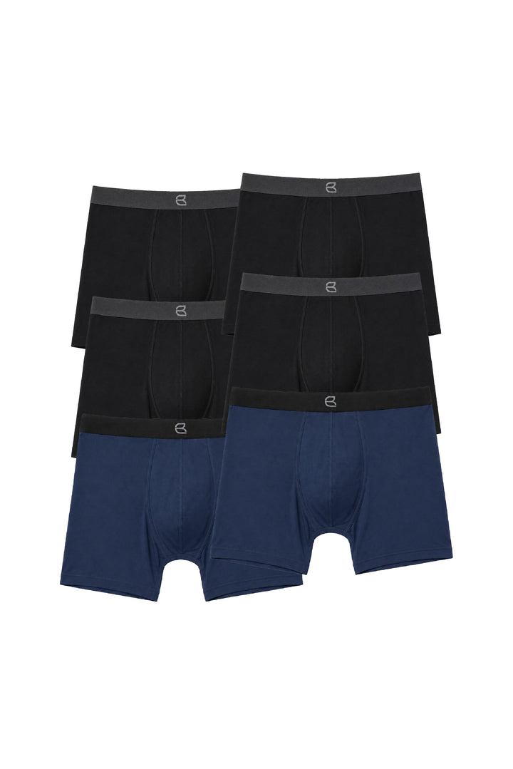 6-Pack Bamboo Men's Boxer Brief