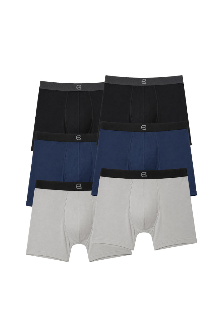 6-Pack Bamboo Men's Boxer Brief