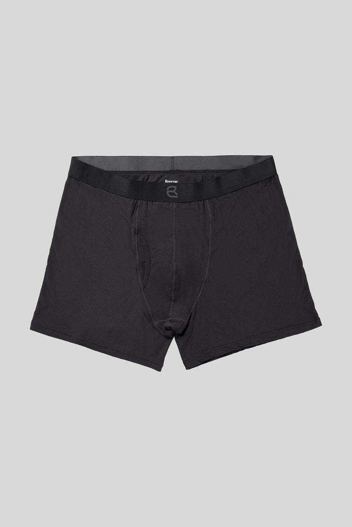 breevar mesh modal all day boxer brief black