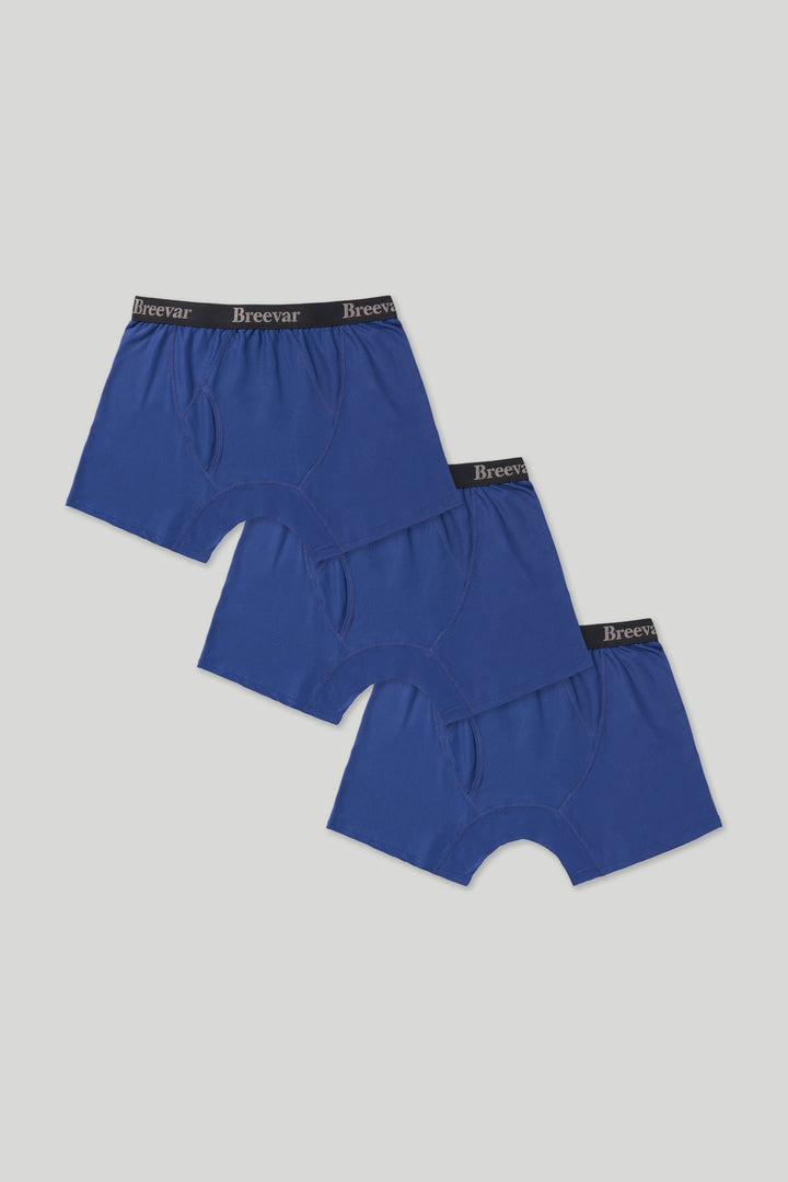 breevar men's mesh performance boxer brief black life style