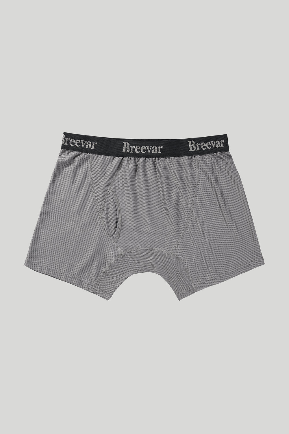 breevar men's mesh performance boxer brief black life style