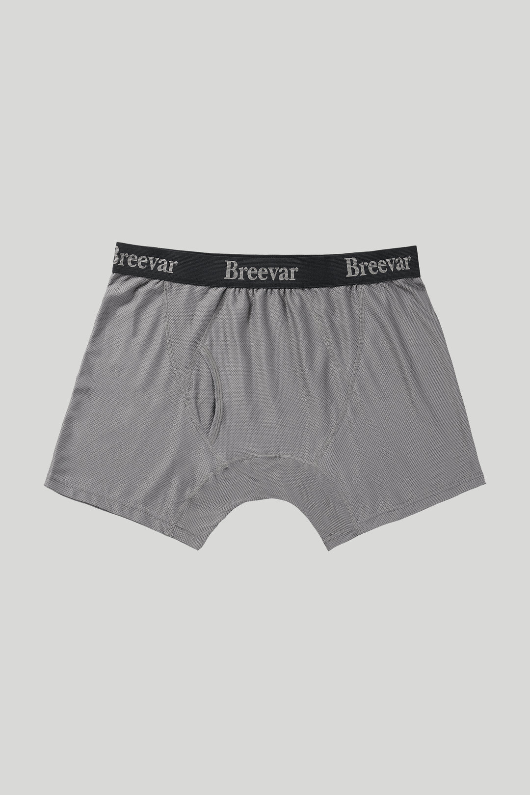 breevar men's mesh performance boxer brief black life style