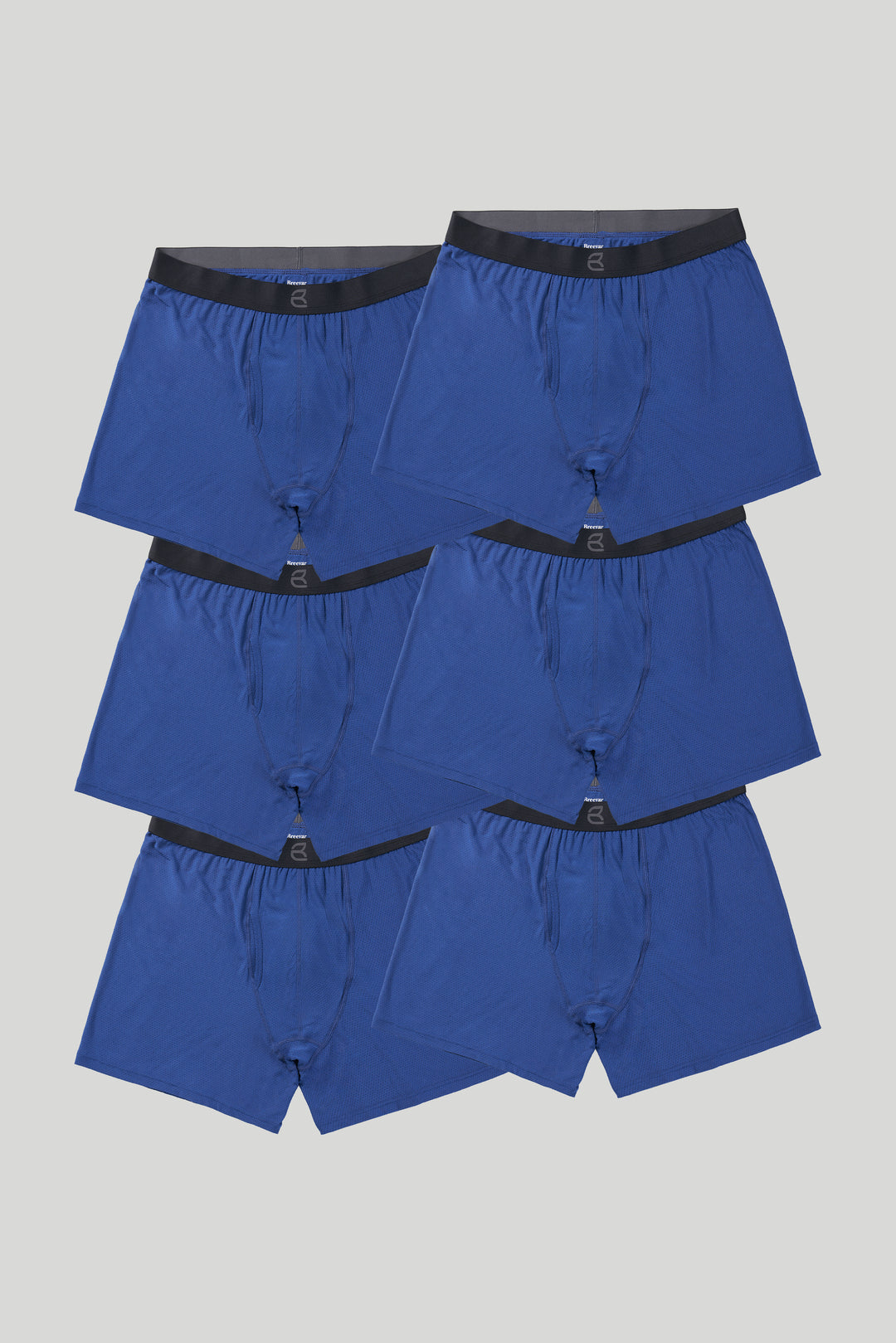 breevar mesh modal all day boxer brief blue