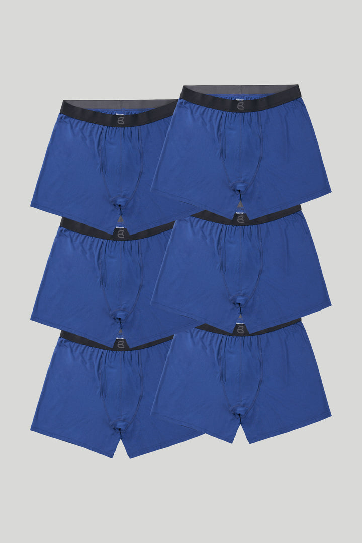breevar mesh modal all day boxer brief blue