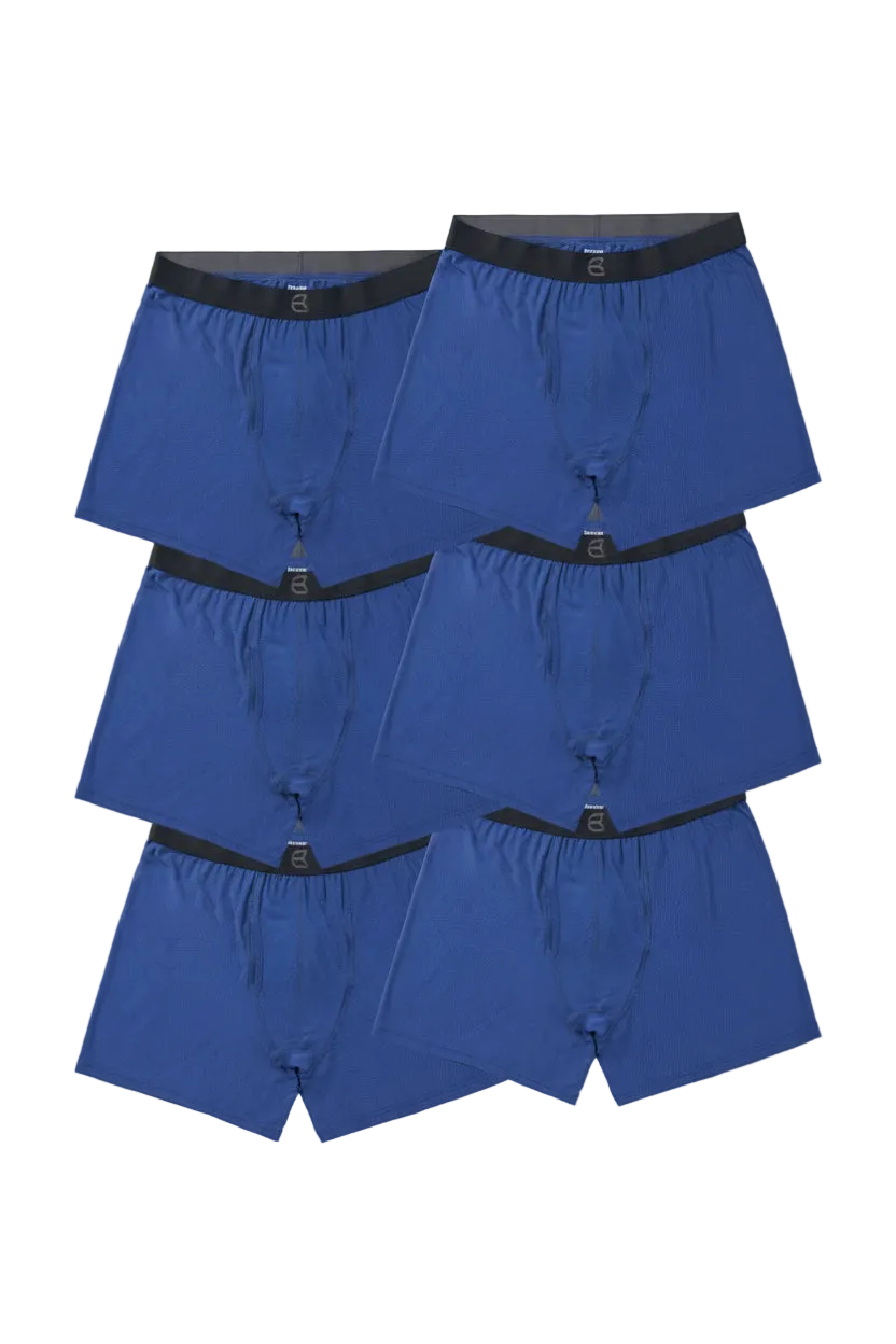 6-Pack Men's Mesh Modal All-Day 2nd Skin Boxer Brief
