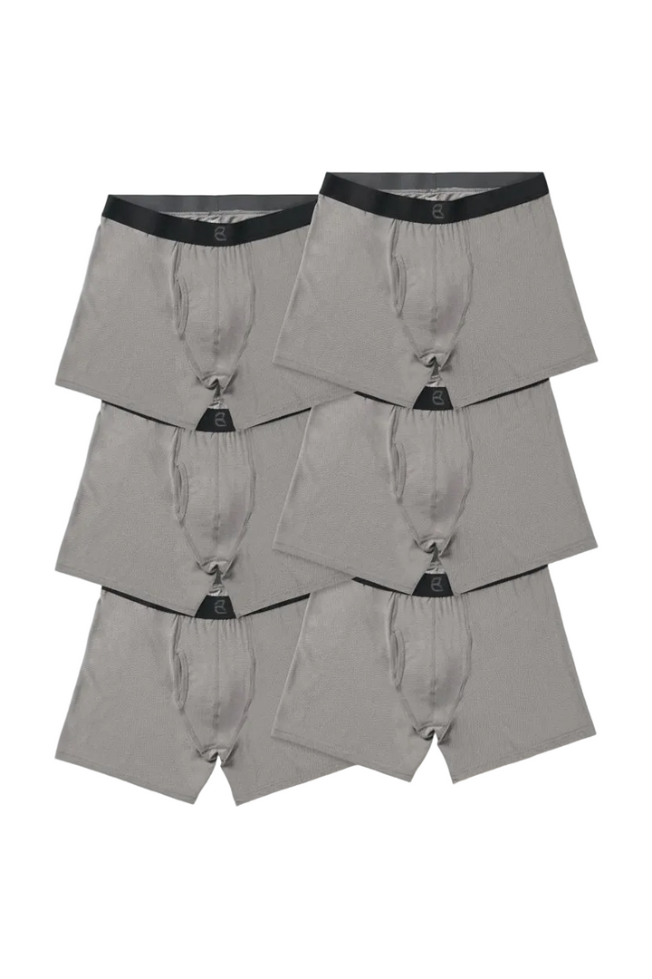 6-Pack Men's Mesh Modal All-Day 2nd Skin Boxer Brief