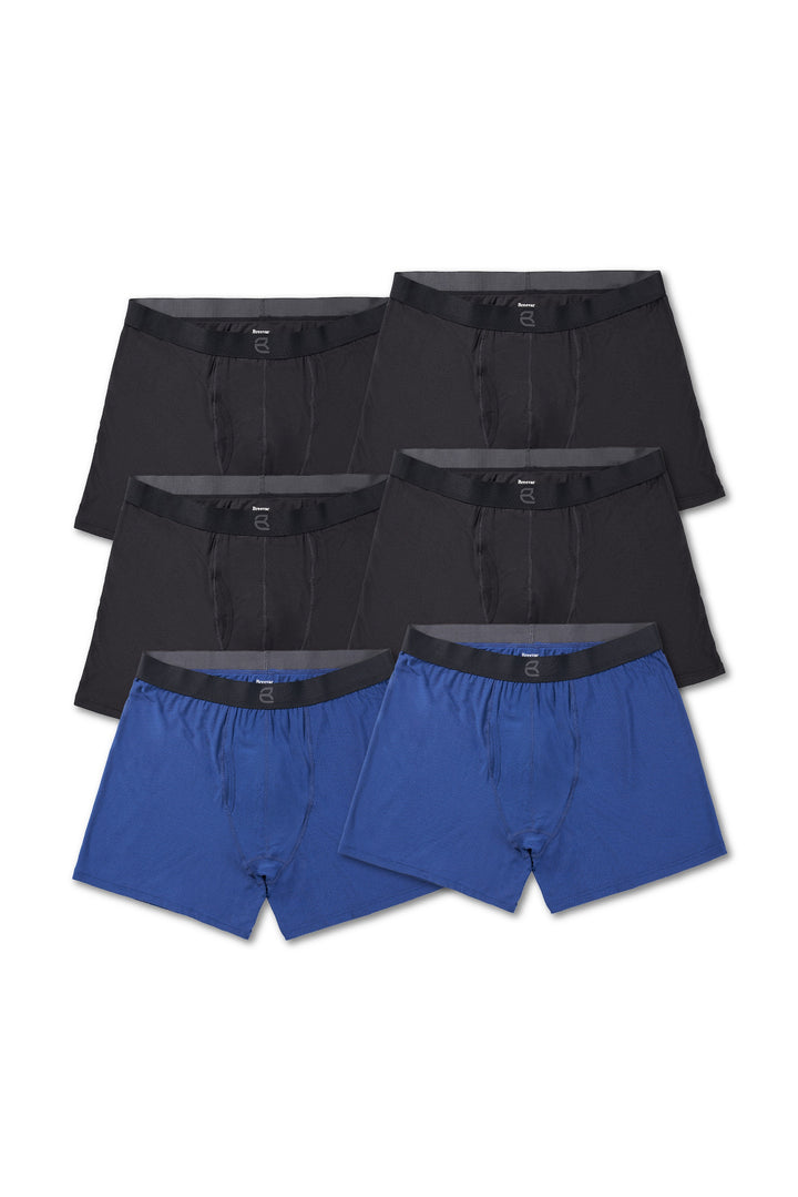 6-Pack Men's Mesh Modal All-Day 2nd Skin Boxer Brief