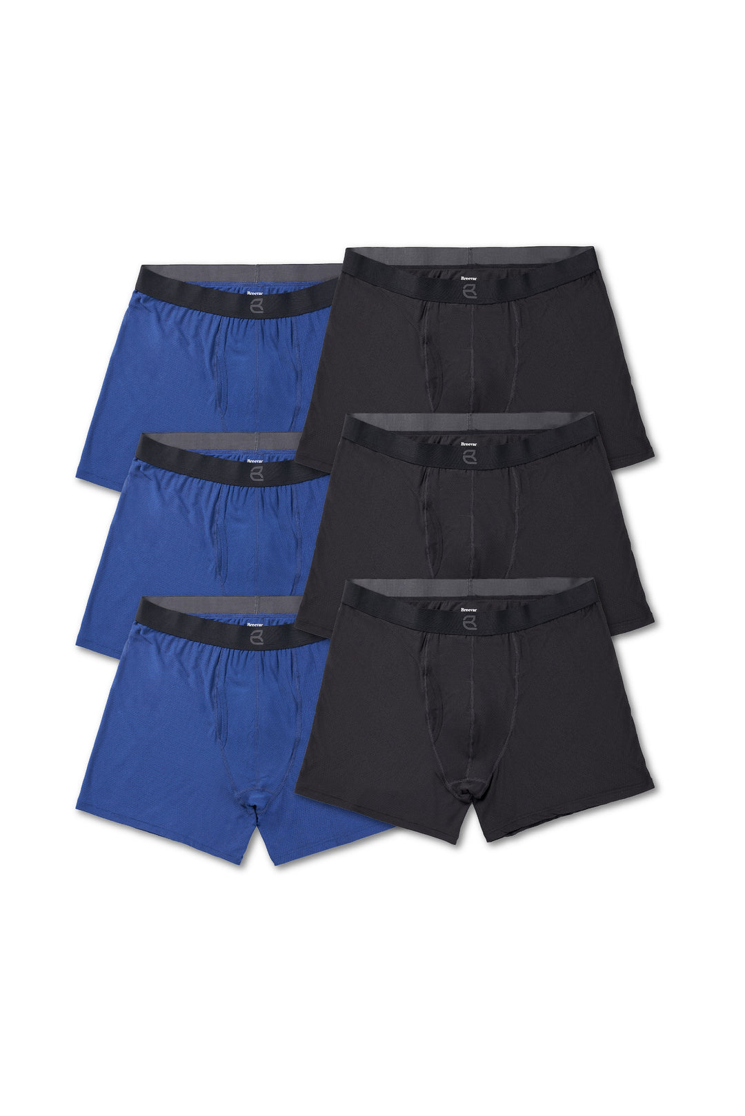6-Pack Men's Mesh Modal All-Day 2nd Skin Boxer Brief