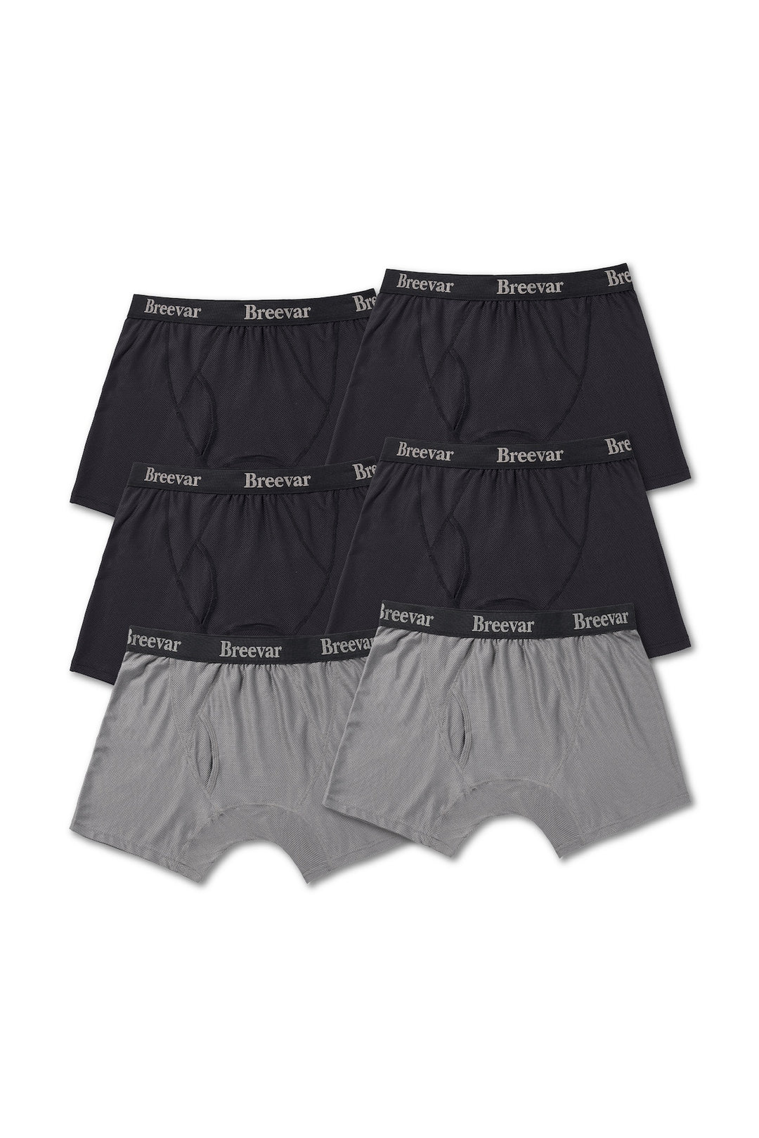 6-Pack Men's Mesh Performance Quick Dry Boxer Brief