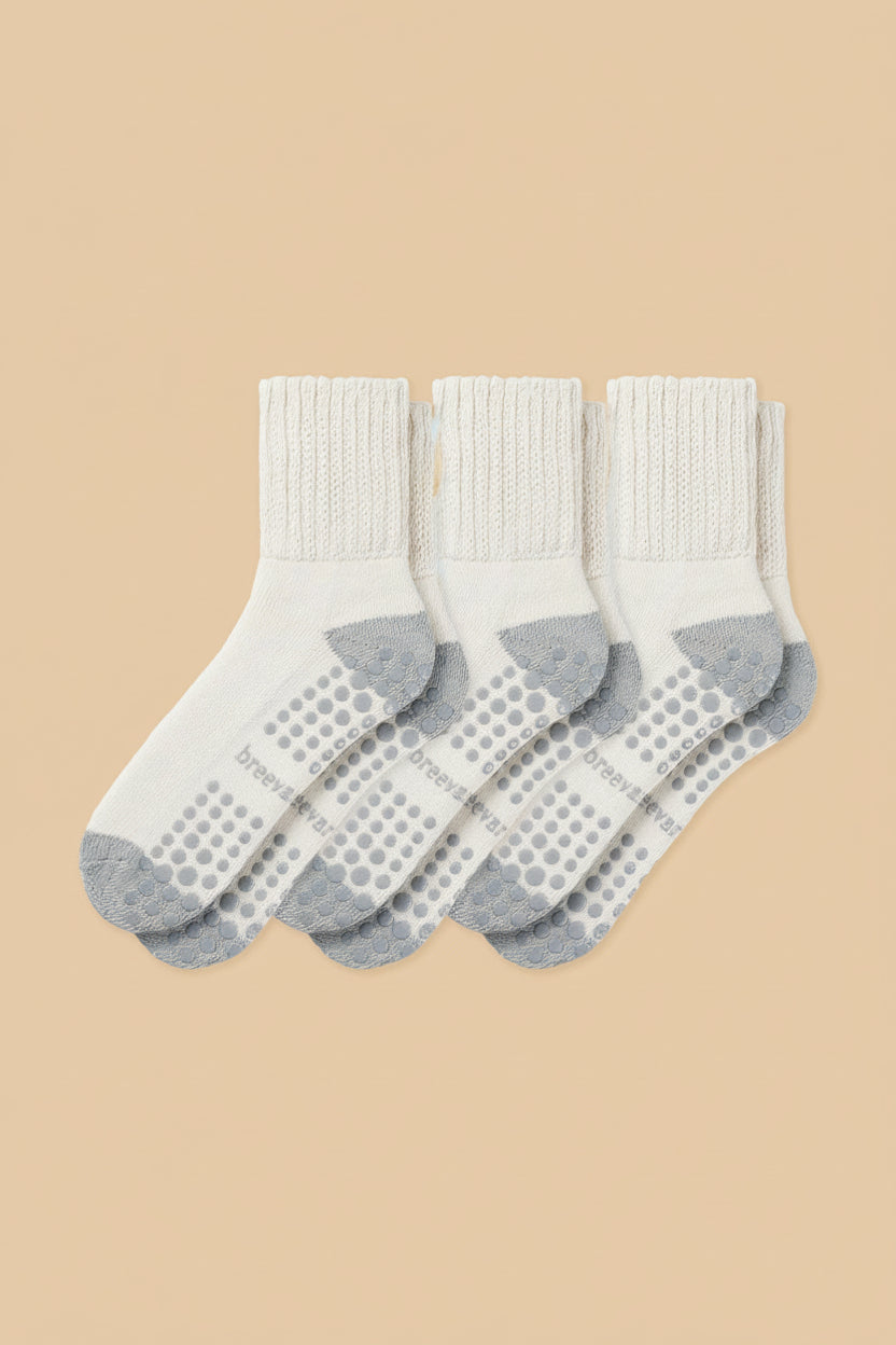 breevar women's work from home socks 3-pack