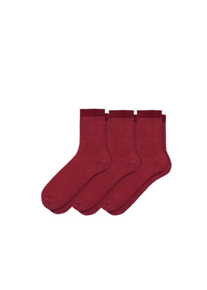 Women's Hemp Crew Socks 3-Pack