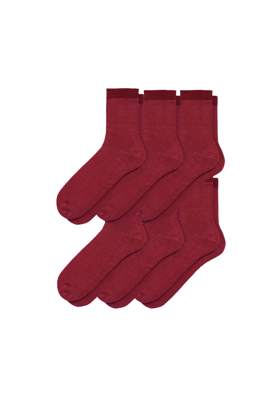 Women's Hemp Crew Socks 6-Pack