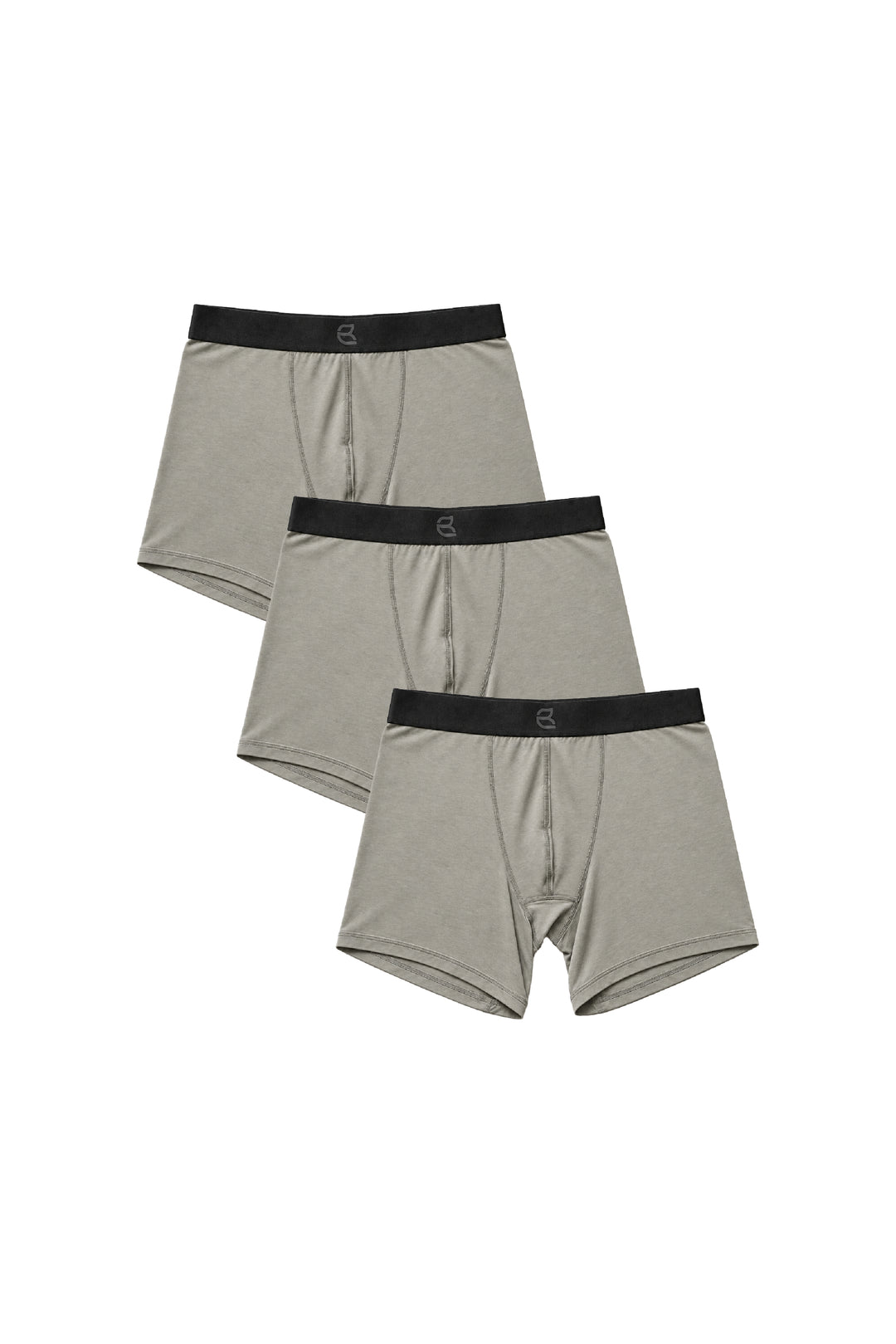3-Pack Men's Modal Boxer Briefs – Ultra-Soft & Breathable Modal Underwear (60s Fine Yarn) | S–2XL