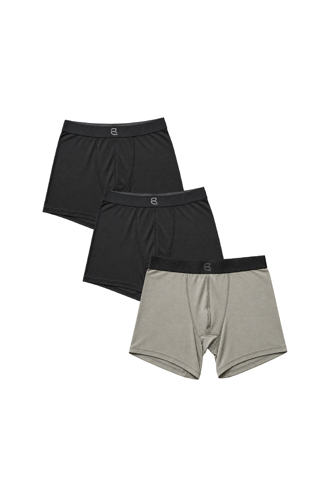 3-Pack Men's Modal Boxer Briefs – Ultra-Soft & Breathable Modal Underwear (60s Fine Yarn) | S–2XL