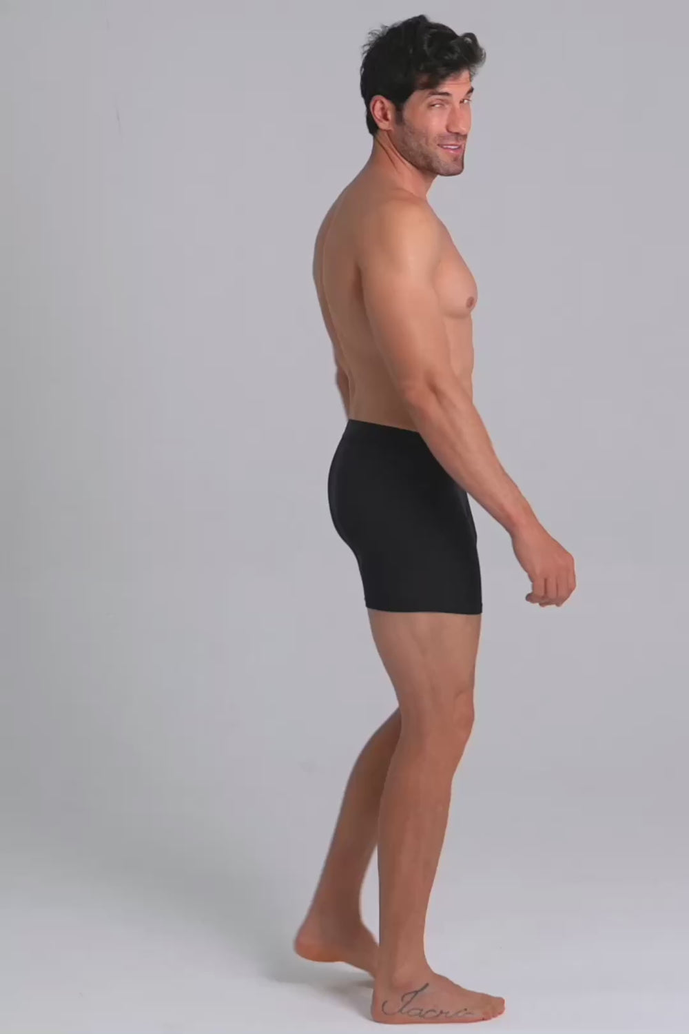 breevar men's underwear mesh modal black