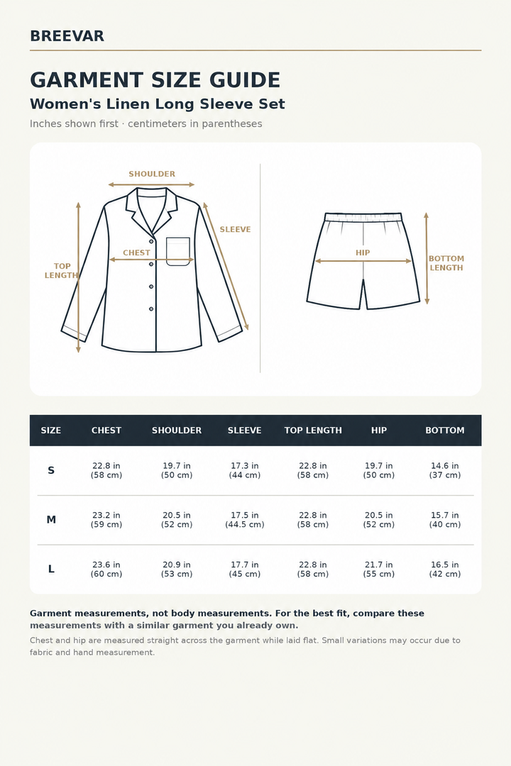 Women’s Linen Sleepwear